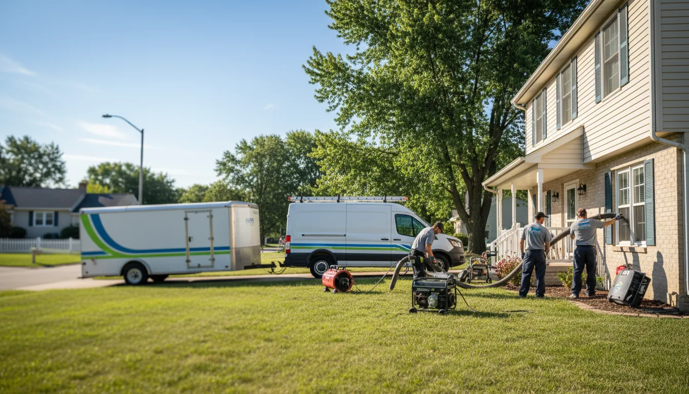 Flooded Basement Restoration And Cleanup With Repair in Pigeon, MI near me
